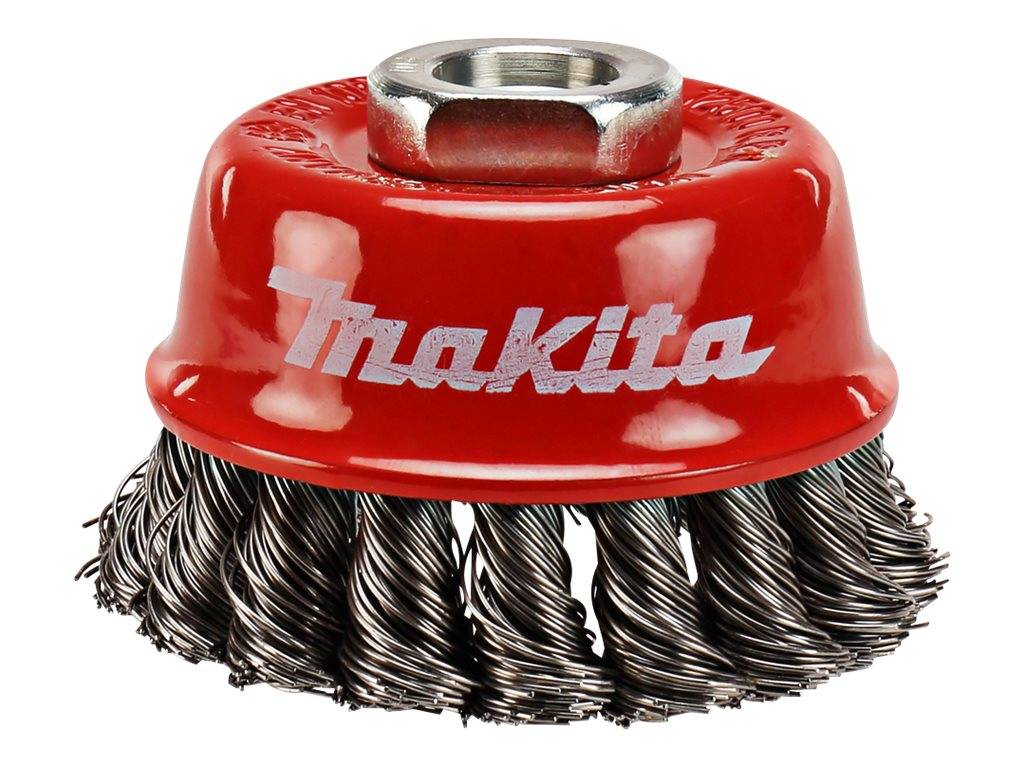 Makita - Drahttopfbürste - für Stahl, Farbe, Rost