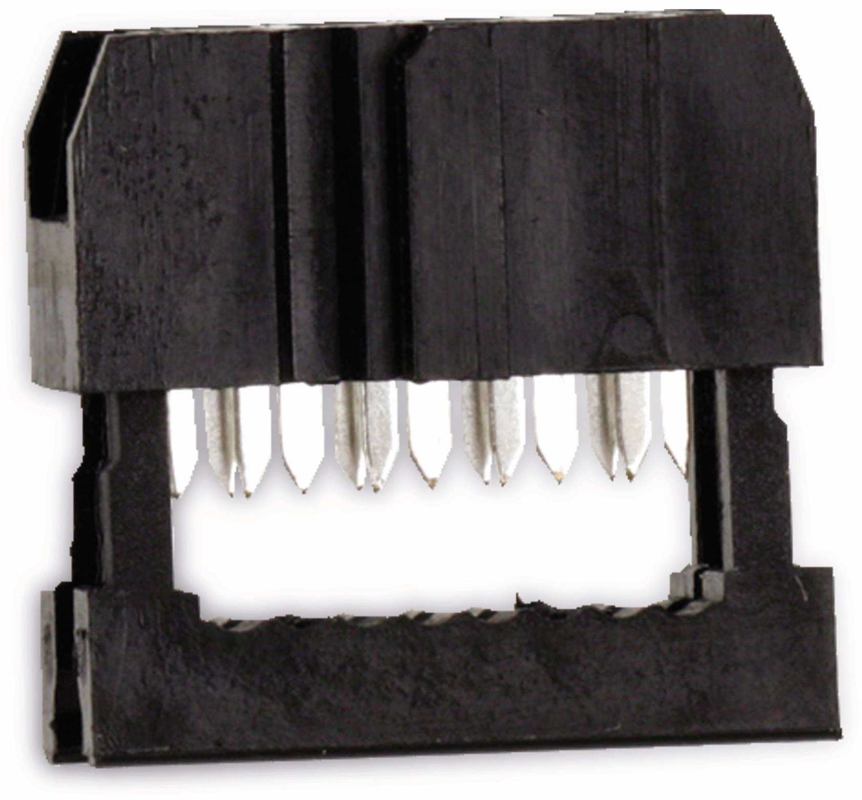 ECON CONNECT Pfostenbuchse für Flachbandleitung, RM 2,54, 8-polig