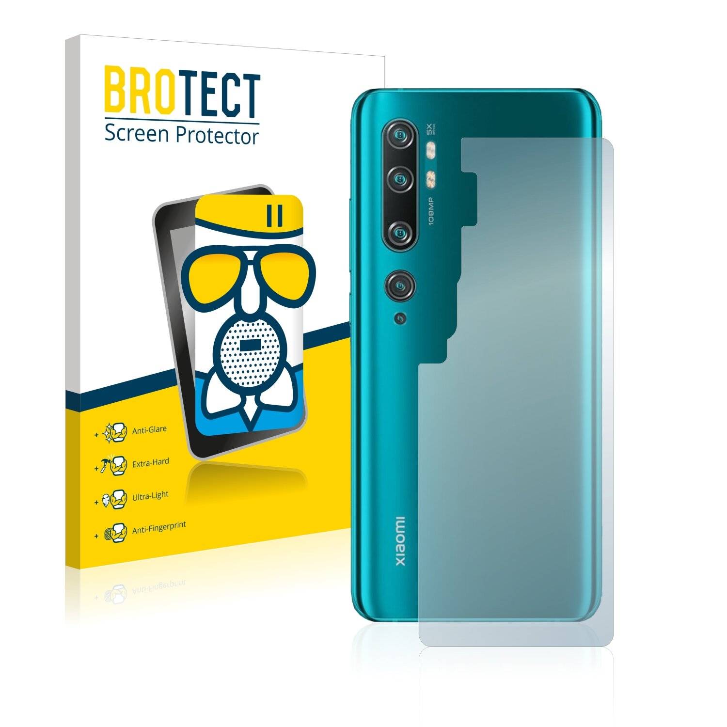 BROTECT AirGlass Matte Schutzglas Folie für Xiaomi Mi CC9 Pro