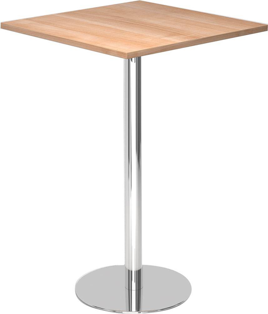 Besprechungstisch 800x800mm H1116mm Nussbaum - Artikel: 7830781875