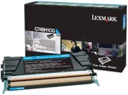 Lexmark C748H6CG - Toner cyan - für C748