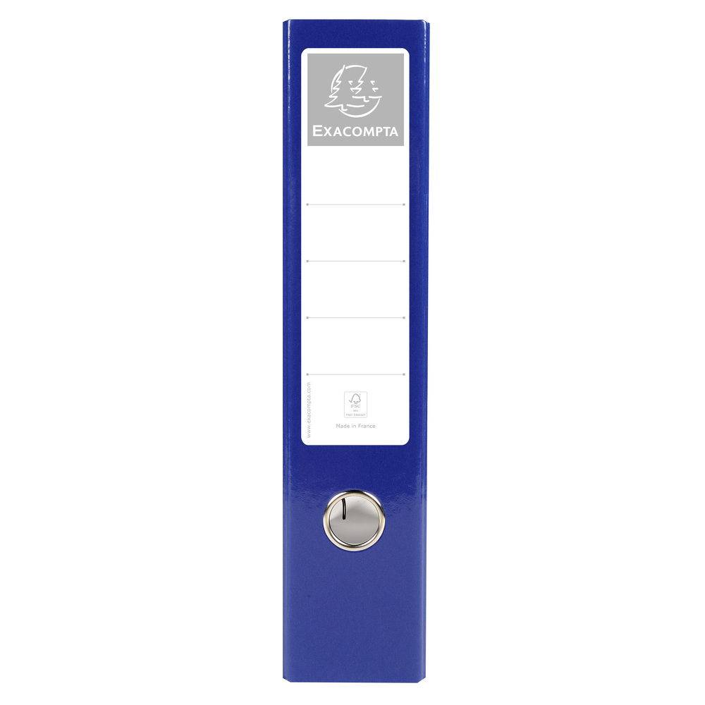 Exacompta 10x Ordner Prem'Touch A4, Rücken 70mm, , Dunkelblau, 53622E