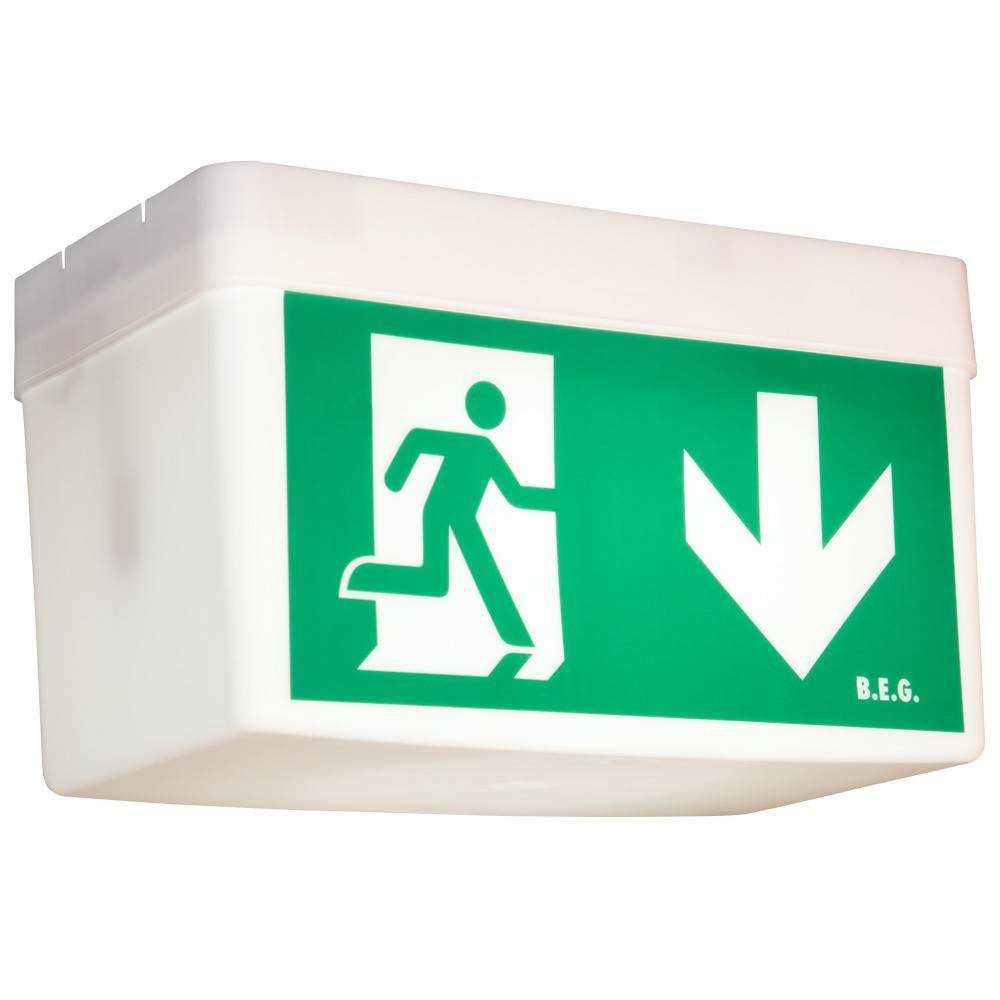 BEG Brück Electronic LED-Rettungszeichenleuchte BD21/6/3-LLD