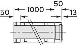 Vaillant Verlängerung 1,0m 0020106403