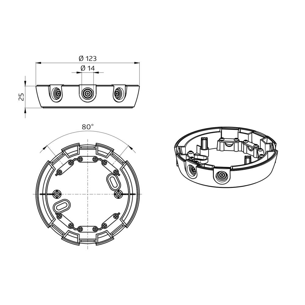BEG Brück Electronic Sockel IP54 92386