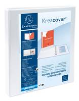 Exacompta Präsentationsringbuch mit Taschen weiss 2 Ringe