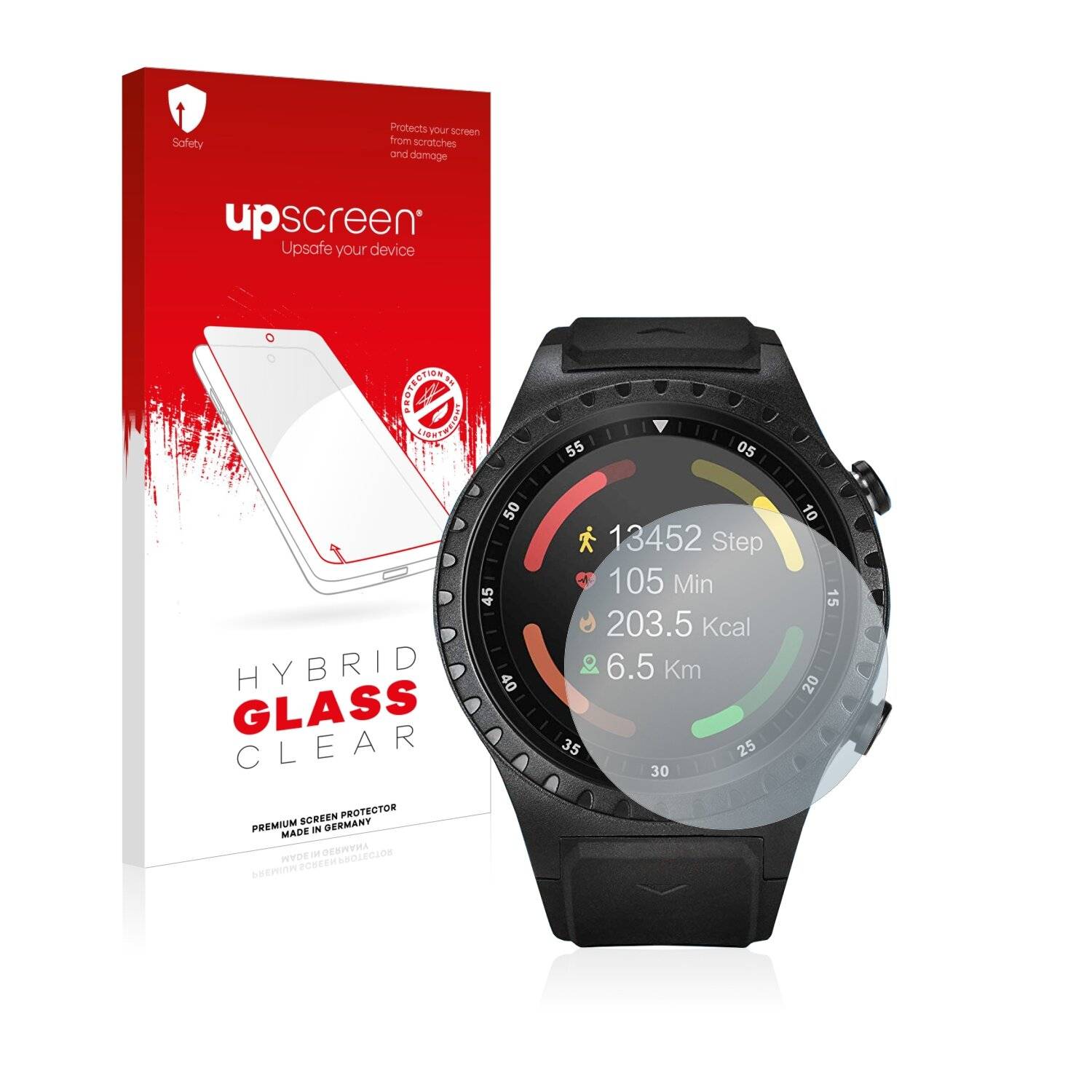 upscreen Hybrid Glass Clear Premium Schutzglas Folie für ACME