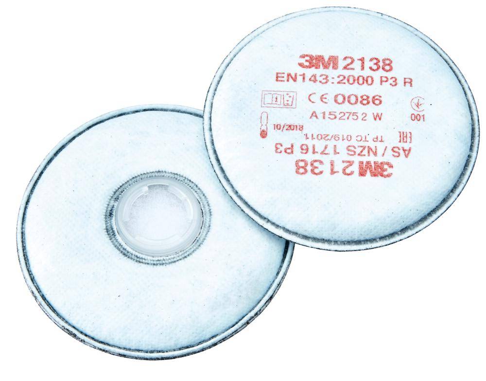 Ersatzfilter 2138, P3R mit Aktivkohle - Artikel: 0051131529076
