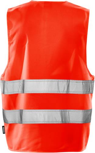 Fristads High Vis Weste Kl. 2 501 H - Warnschutz-Rot/XL/2XL 100382-330-XL/2XL