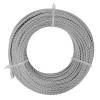 Stahldrahtseil - 5 Stück à 10 m (50 m) - verzinkt - 42-Drähtig - Durchmesser 4 mm