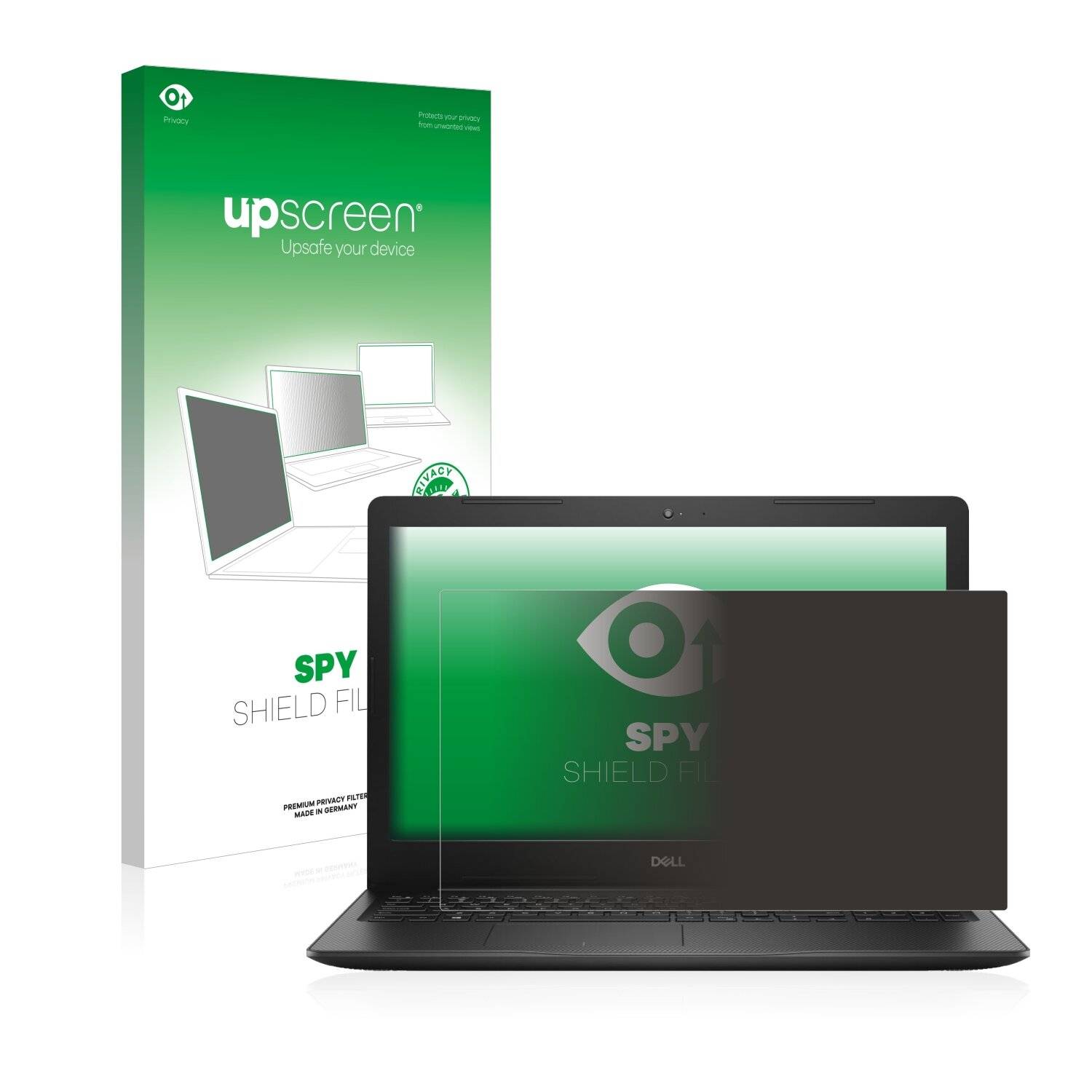 upscreen Spy Shield Filter Premium Blickschutzfilter für Dell Inspiron 15