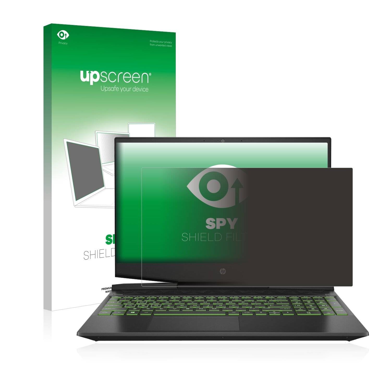 upscreen Spy Shield Filter Premium Blickschutzfilter für HP Pavilion