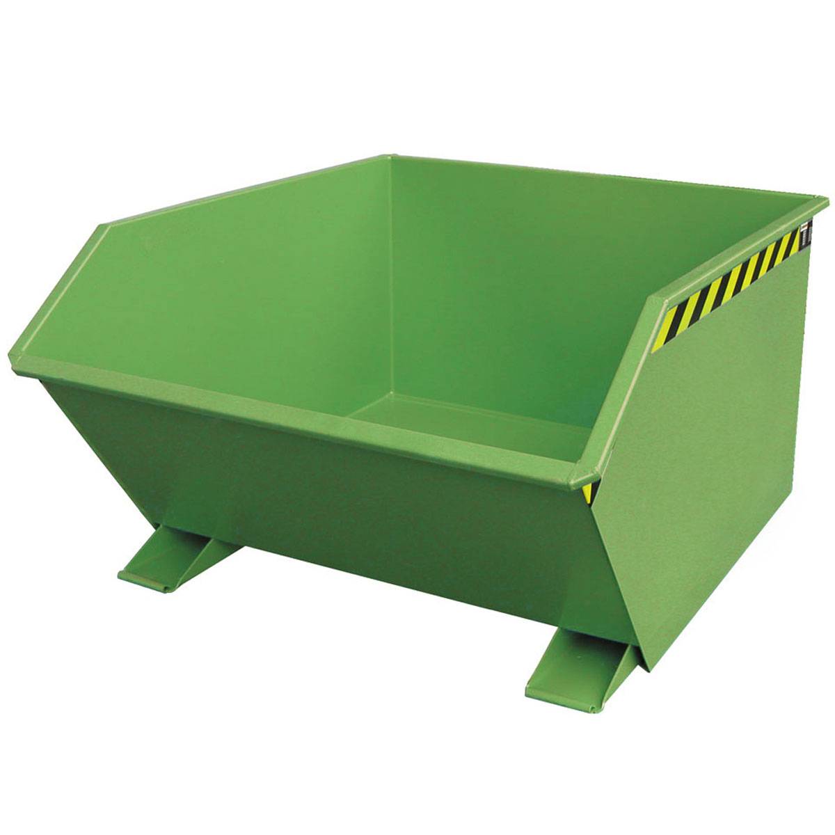 Kippbehälter GU 1000, lackiert, Resedagrün