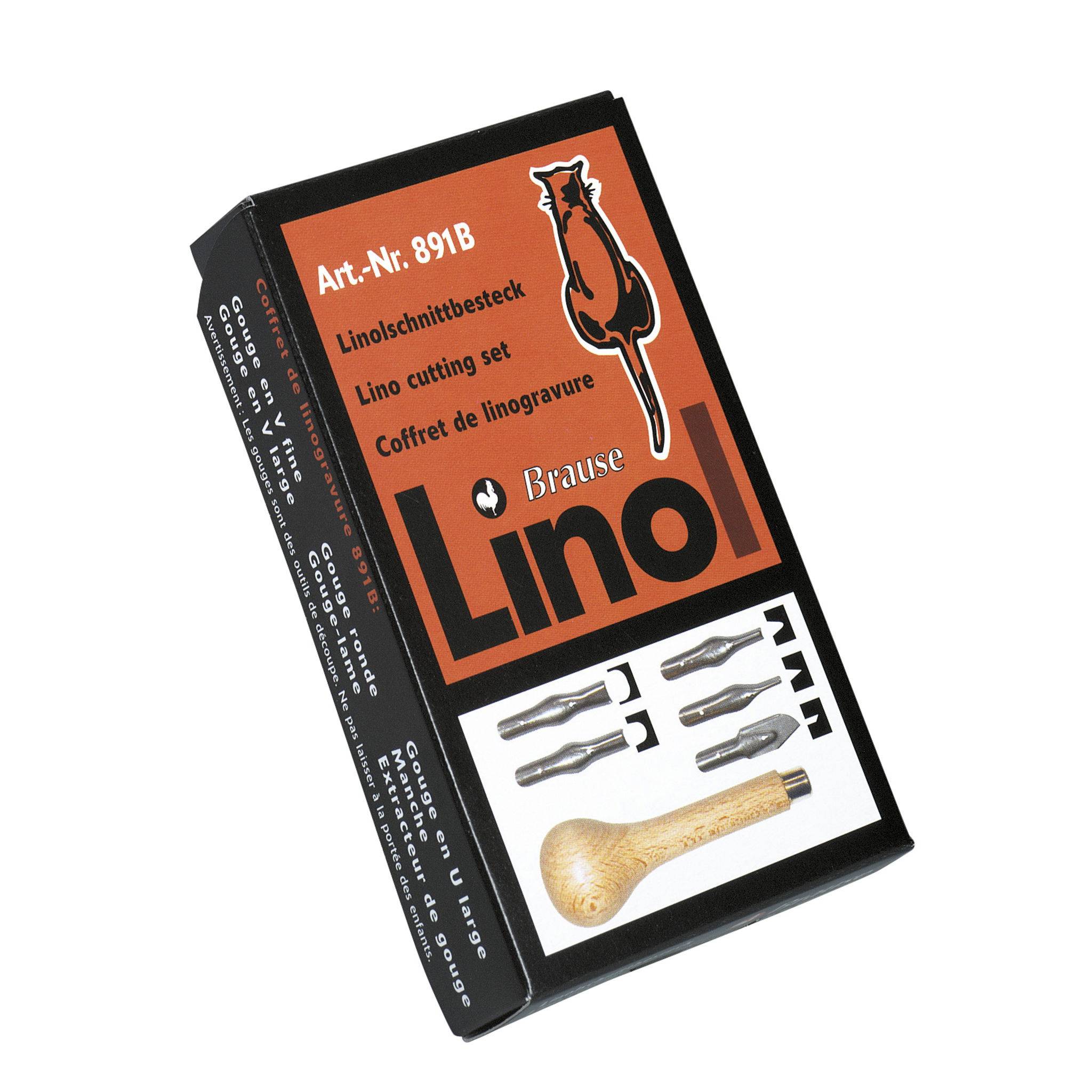 Brause Linolschnitt-Set 891B