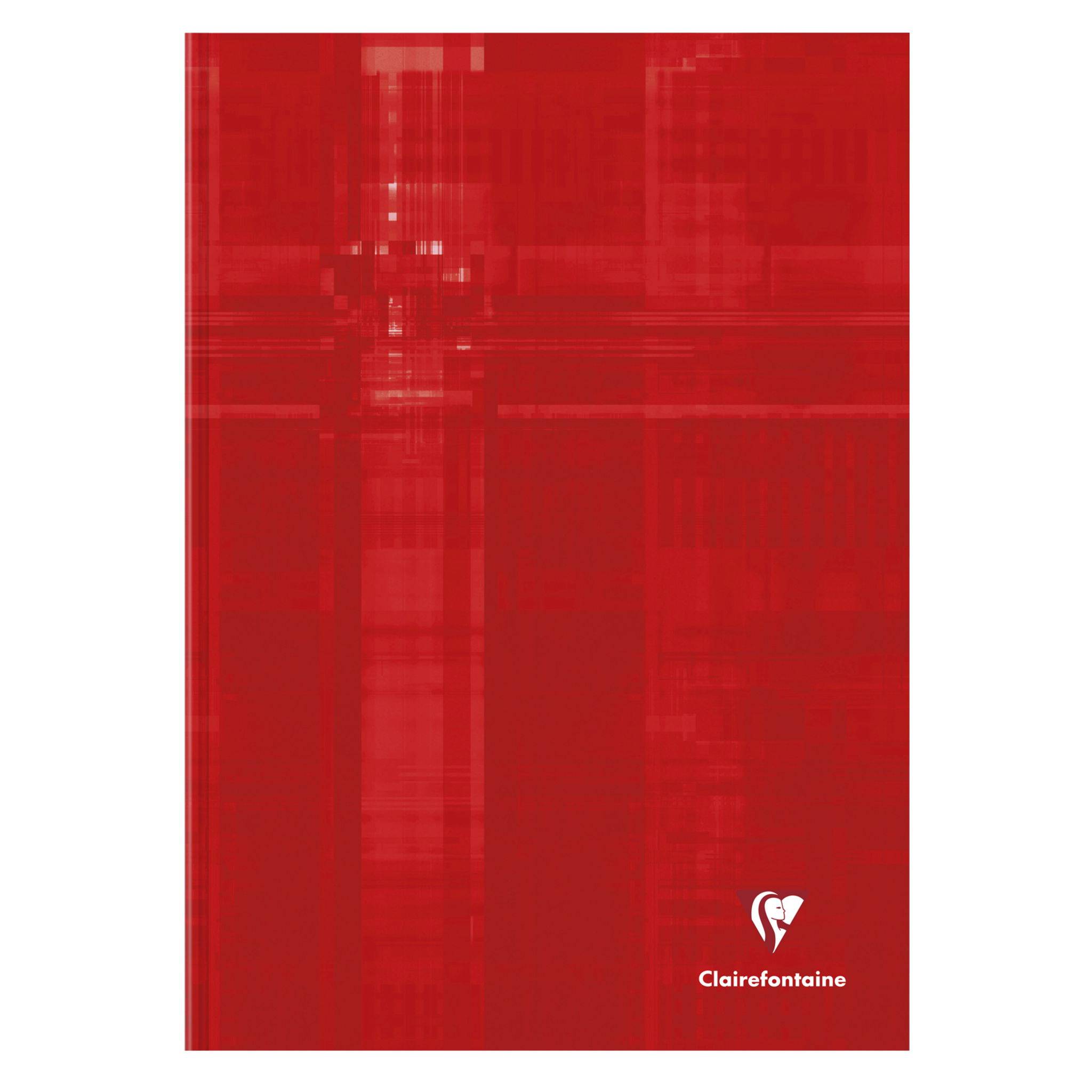 Clairefontaine 5x Kladde/Notizbuch Hardcover A4, 96 Bl blanko 90g Sortiert 9040C
