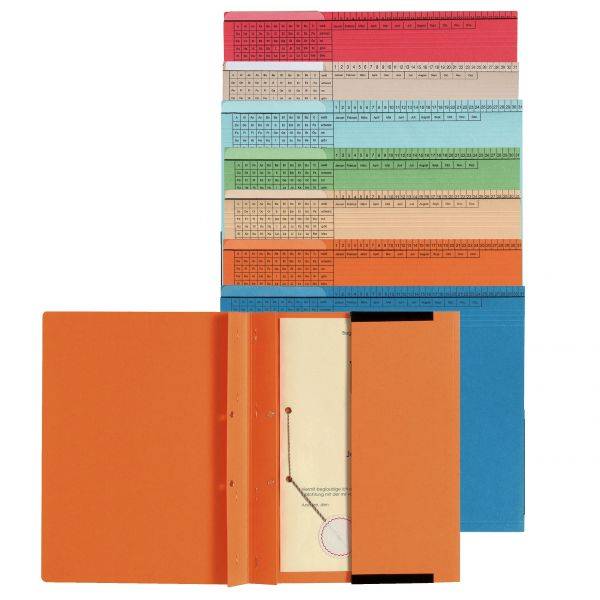 AdvoBedarf Hängehefter Kanzlei CLASSIC VERTO, 2 Abheftvorrichtungen, blau