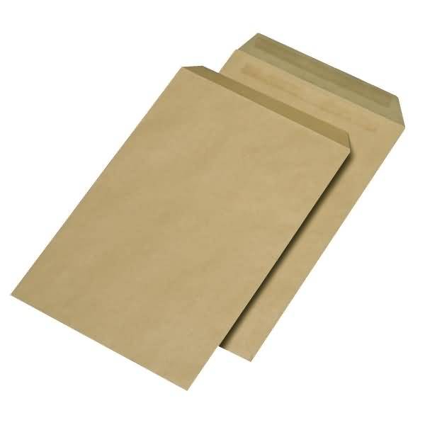 Versandtasche 30005505 B4 selbstklebend ohne Fenster braun 250 Stück