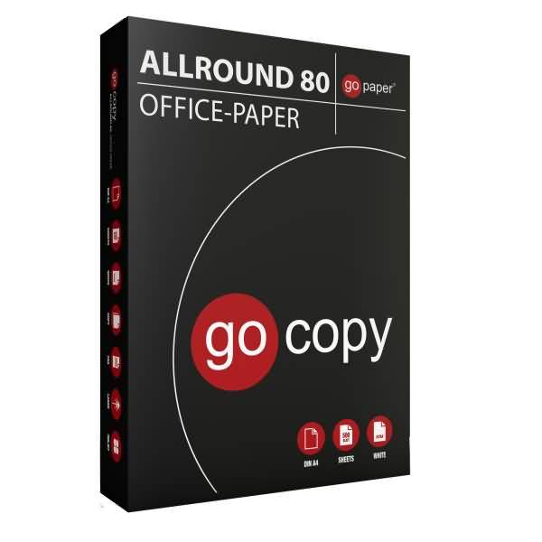 go copy Kopierpapier allround80 701-34510 A4 75g weiß 500 Blatt