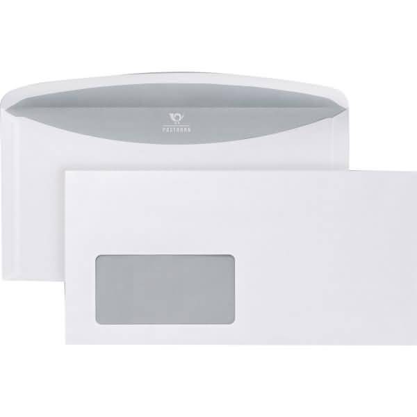 Bong Kuvertierhülle 02526177 C6/5 mit Fenster gummiert weiß 1000 Stück