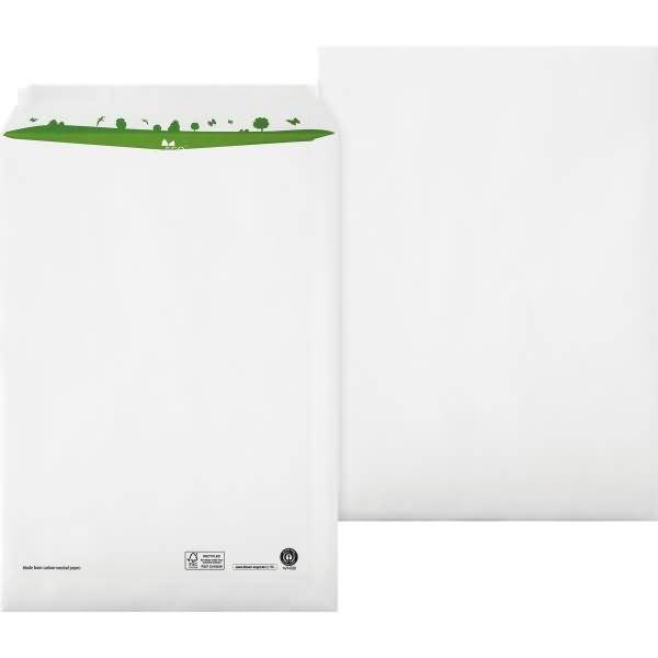 Versandtasche beECO 04470161 C4 100g ohne Fenster haftklebend weiß 250 Stück