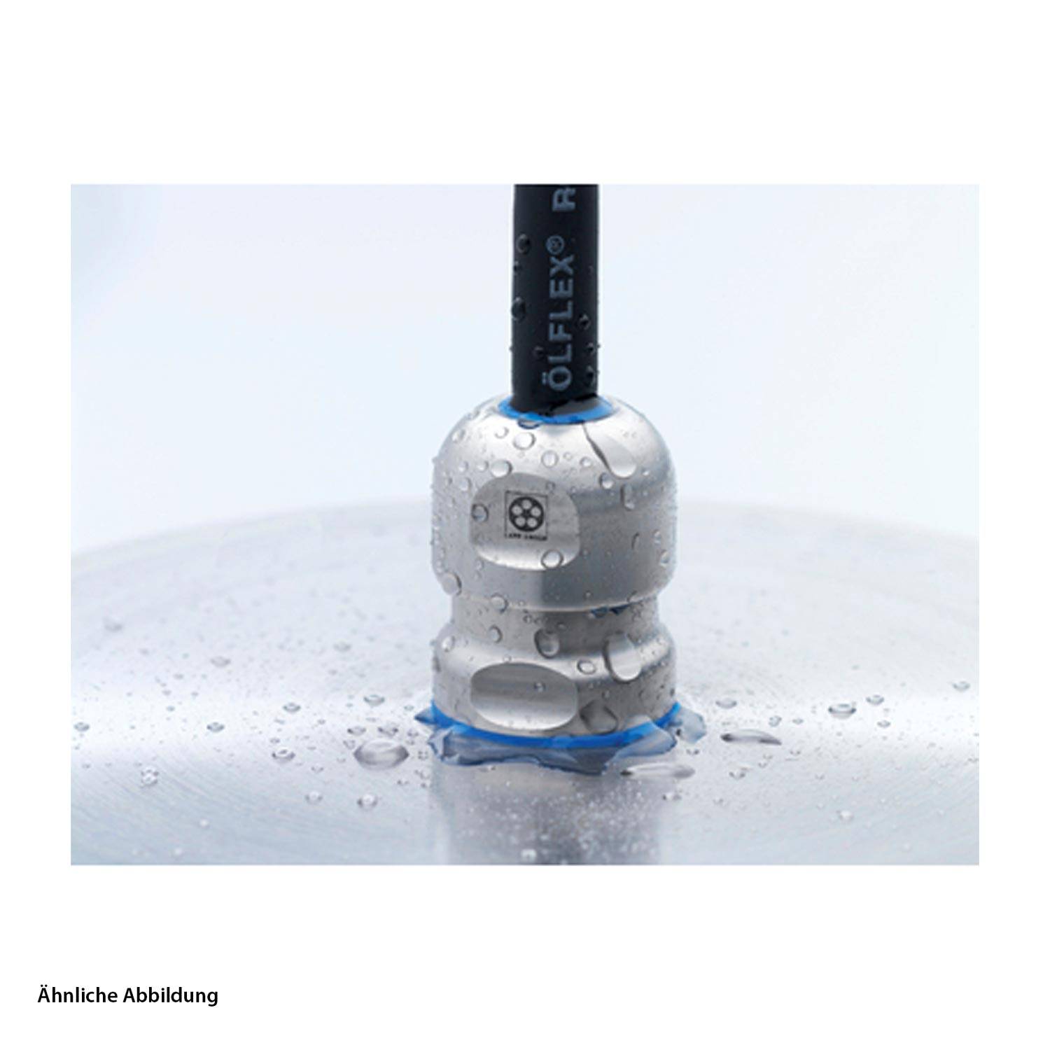 LAPP Edelstahlverschraubung Hygiene M12x1,5 mit Reduzierung Edelstahl (1.4404) Gewindelänge 6,5mm - 1 Stück