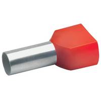 Klauke 8718, Pin-Anschluss, Kupfer, Gerade, Rot, Kupfer, Polypropylen (PP), 2 mm²