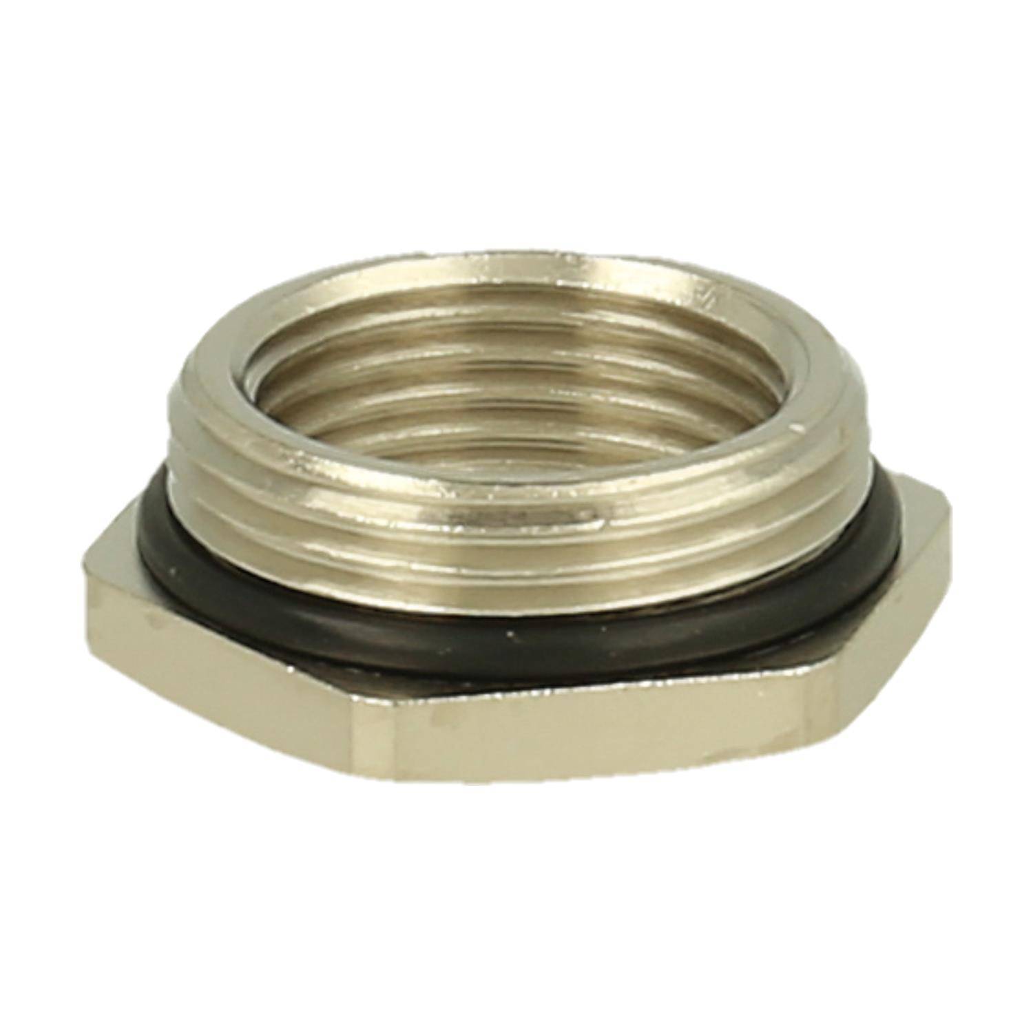 Eine schwarze Kunststoffkappe mit Gewinde und gewölbtem Ende, die zum Verschließen oder Abdecken von Rohrendigungen in Sanitär- oder mechanischen Anwendungen verwendet wird.