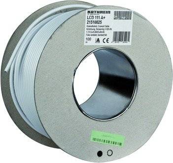 KATHREIN KATHREIN Koaxialkabel 75Ohm ws Eca SP100 LCD 111 A+ Ø6,8mm Folie+Gefl