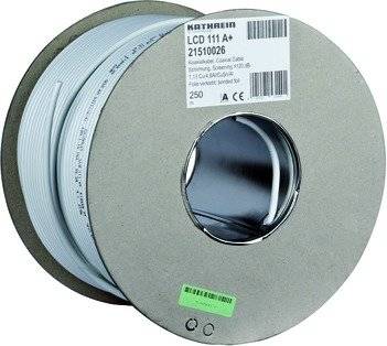 KATHREIN KATHREIN Koaxialkabel 75Ohm ws Eca SP250 LCD 111 A+ Ø6,8mm Folie+Gefl