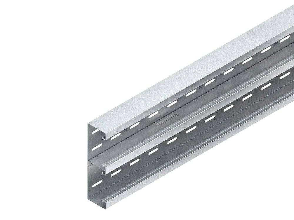 Niedax Geräteeinbaukanal ST 220x80mm rws DKU 220-78T80 R RAL9010 vz