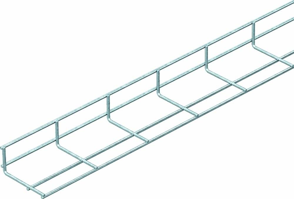 OBO Bettermann Gitterrinne L-Form Ø4,2mm GW 40 80 FT 80x40x2000mm
