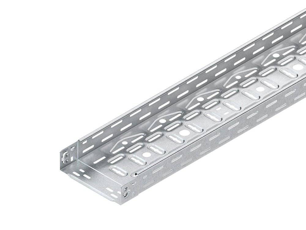 Niedax Kabelrinne 60x200x0,8mm V2A RLVC 60.200 E3 int.Verb 3000mm Seitenl