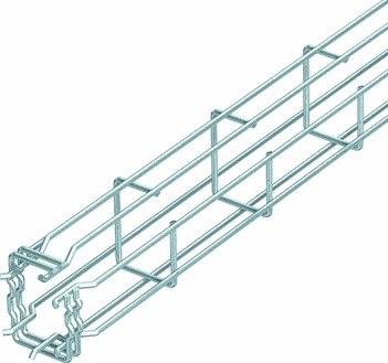 BETTERMANN Gitterrinne G-Form Ø3,9mm G-GRM 75 50 G 75x0x3000mm int.Verb