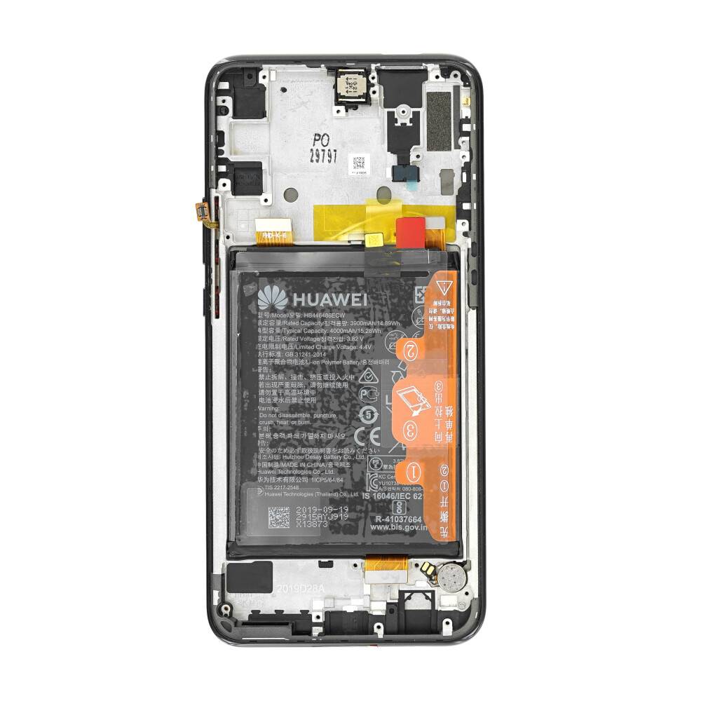 Original Display für Huawei P Smart Z Y9 Prime LCD + Rahmen Schwarz 02352RRF