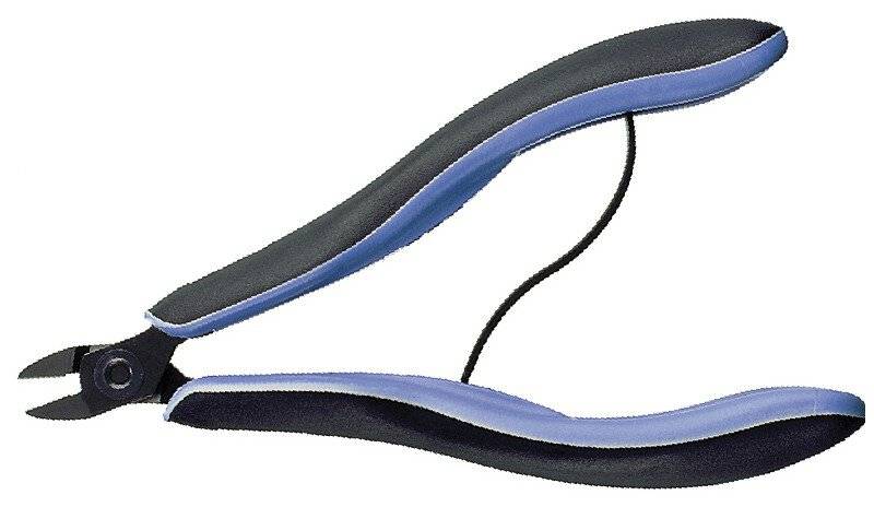 ESD Seitenschneider, RX-Serie, ovale Backen, feine Wate, 0,1-1,25 mm