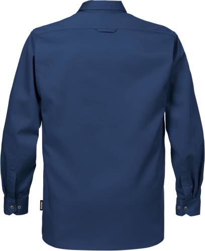 Fristads Baumwoll-Hemd Langarm 720 BKS - Marineblau/S 100117-540-S