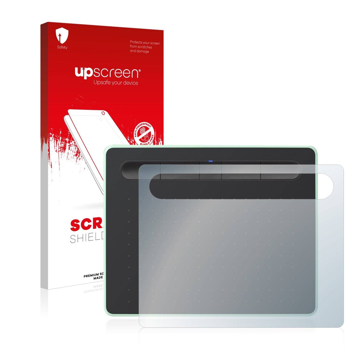 upscreen Scratch Shield Clear Premium Displayschutzfolie für Wacom Intuos S