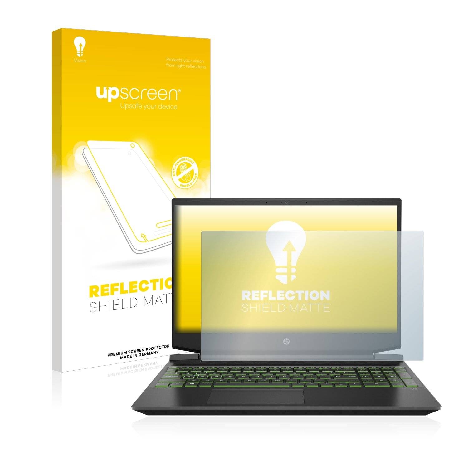 upscreen Reflection Shield Matte Premium Displayschutzfolie für HP Pavilion