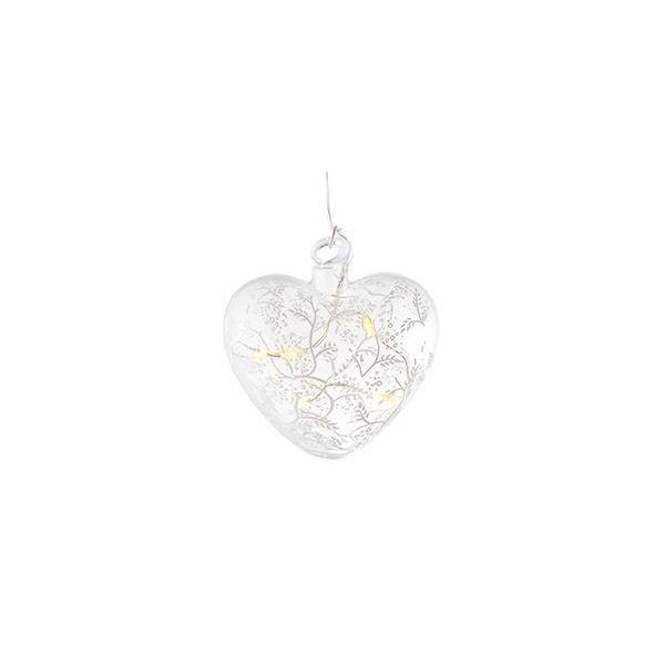 Scharnberger+Hasenbein LED-Deko Herz 8cm, batteri 57659