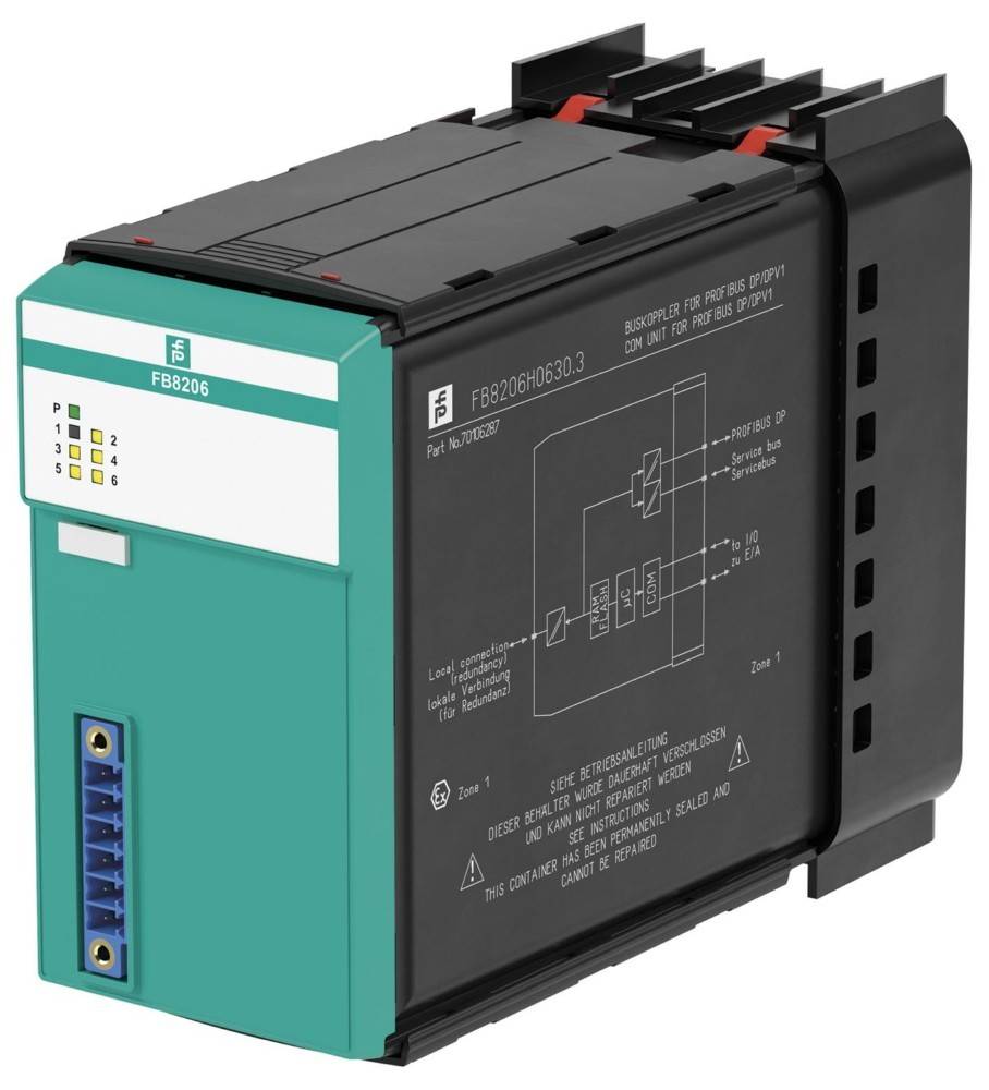 Pepperl+Fuchs Fabrik EasyCom-Buskoppler FB8206H0630.3
