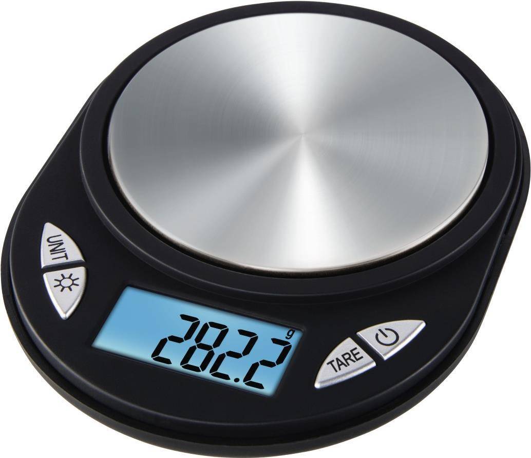 Xavax Jewel Schwarz Arbeitsplatte Oval Elektronische Küchenwaage (00095318)