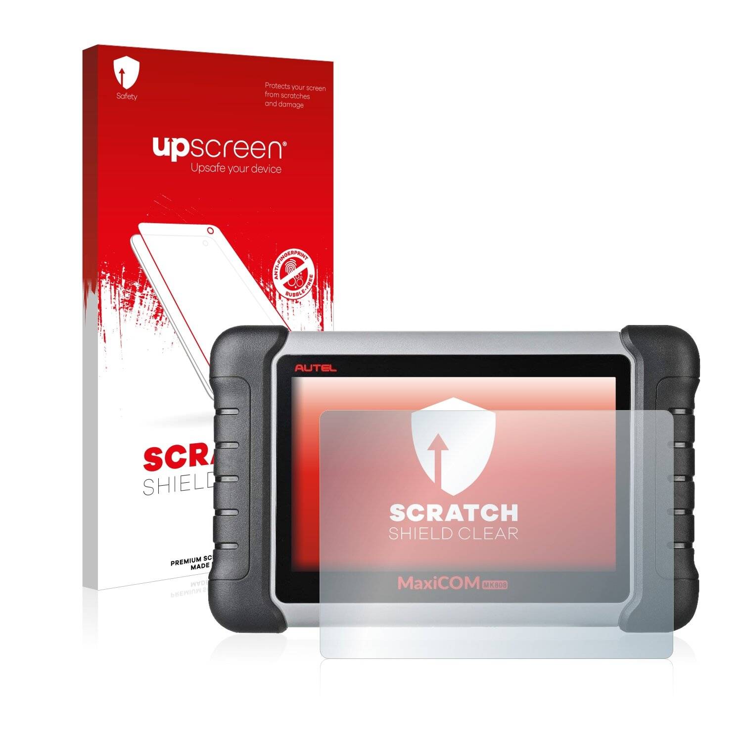 upscreen Scratch Shield Clear Premium Displayschutzfolie für Autel MaxiCOM