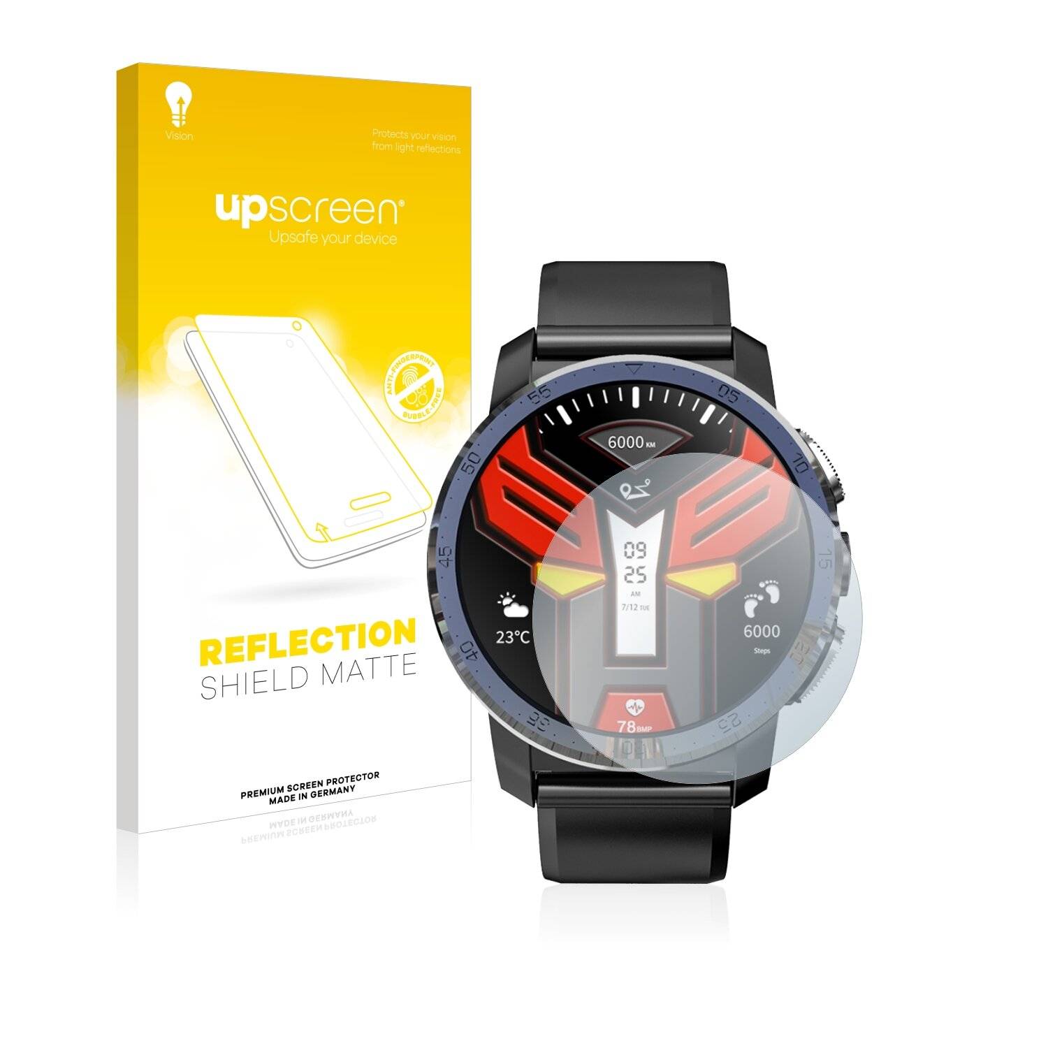 upscreen Reflection Shield Matte Premium Displayschutzfolie für Kospet Optimus