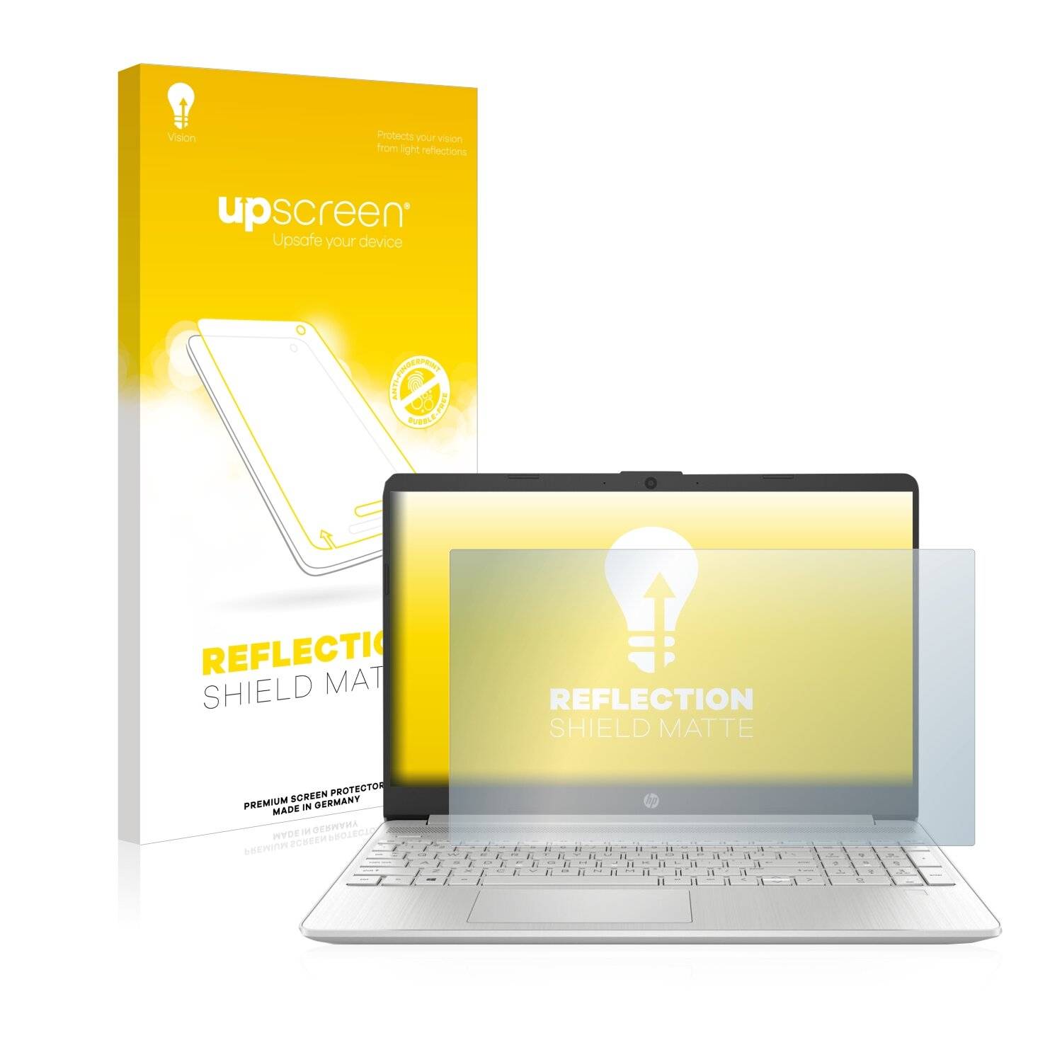upscreen Reflection Shield Matte Premium Displayschutzfolie für HP