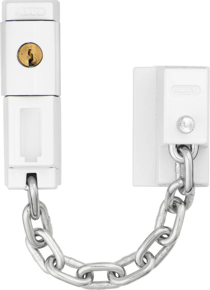 ABUS abschließbare Türkette SK79W SB weiß