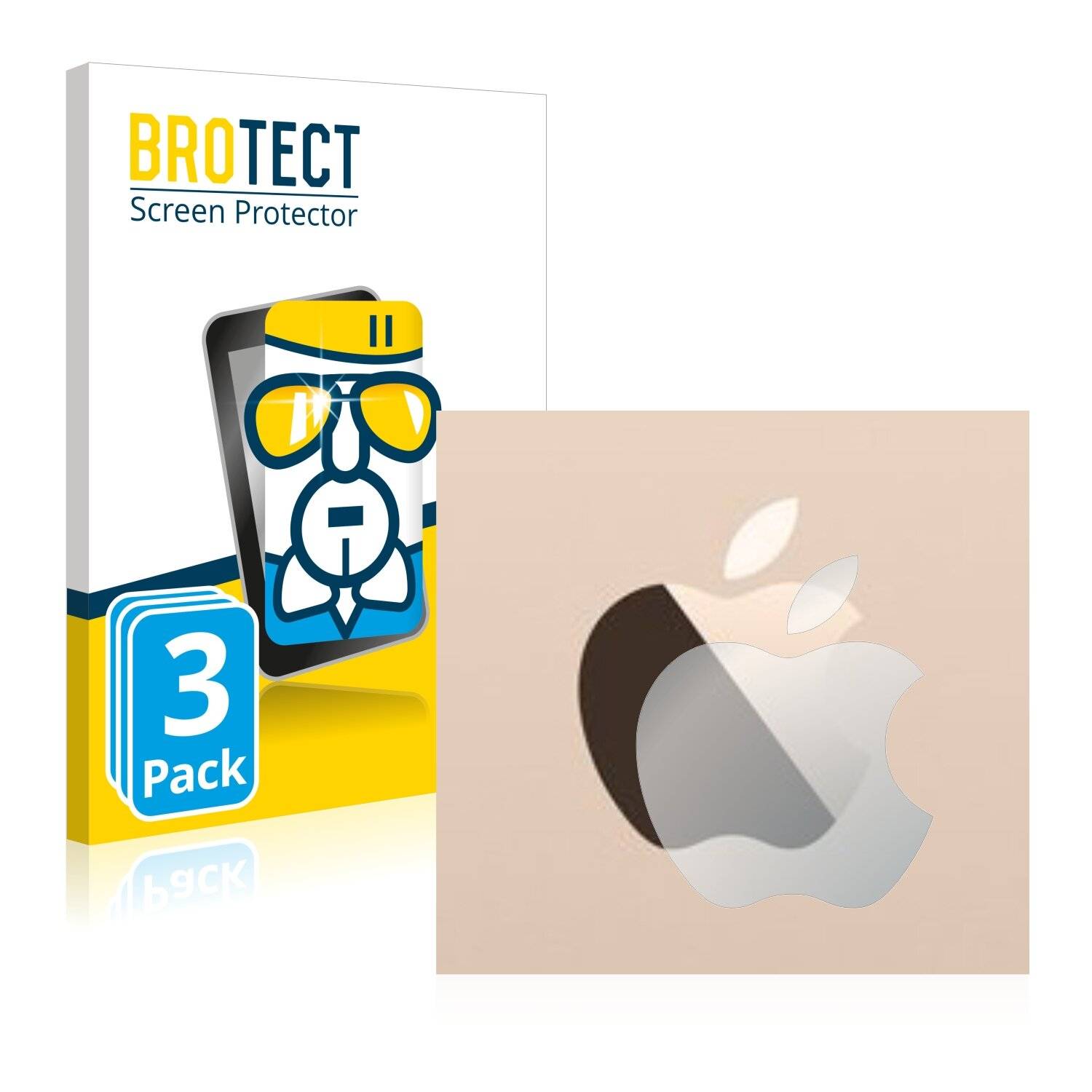 3x BROTECT AirGlass Schutzglas Folie für Apple iPad Air 2 2014 (NUR