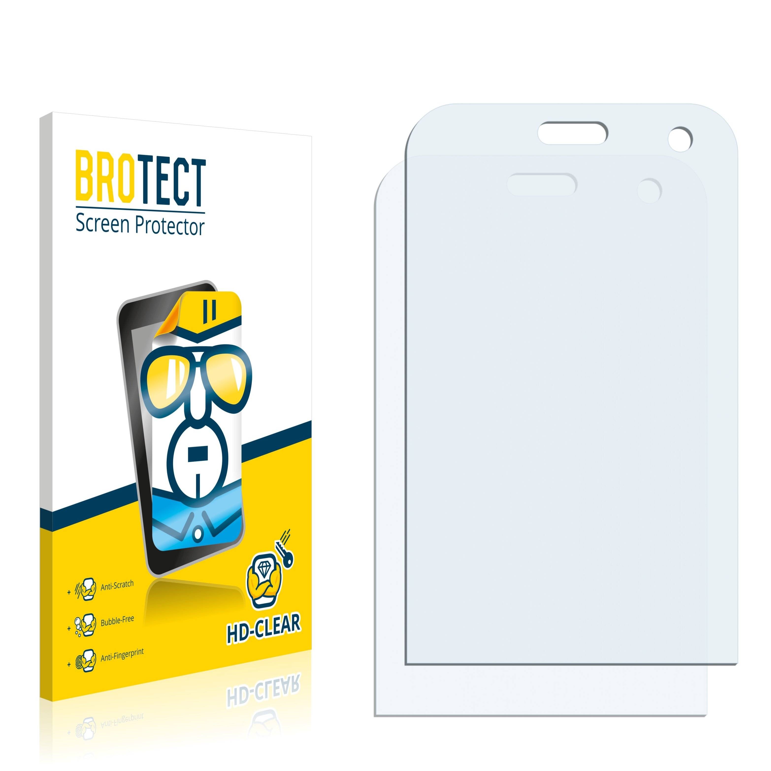 2x BROTECT HD-Clear Displayschutzfolie für Nokia