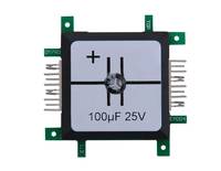 ALLNET ALL-BRICK-0042, Schwarz, Grün, Weiß, Zylindrische, 25 V, 100µF