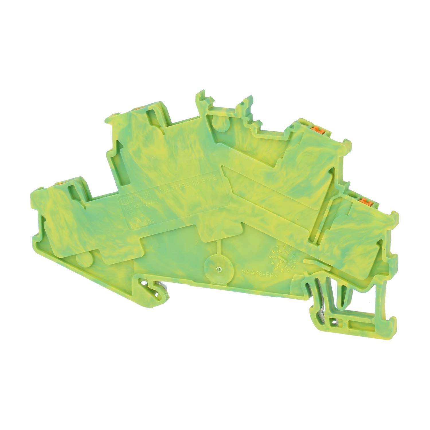 Phoenix Contact Schutzleiter-Doppelstockklemme PTTBS 1,5/S PE Push-In-Anschluss Querschnitt starr 0,14mm² - 1,5mm²