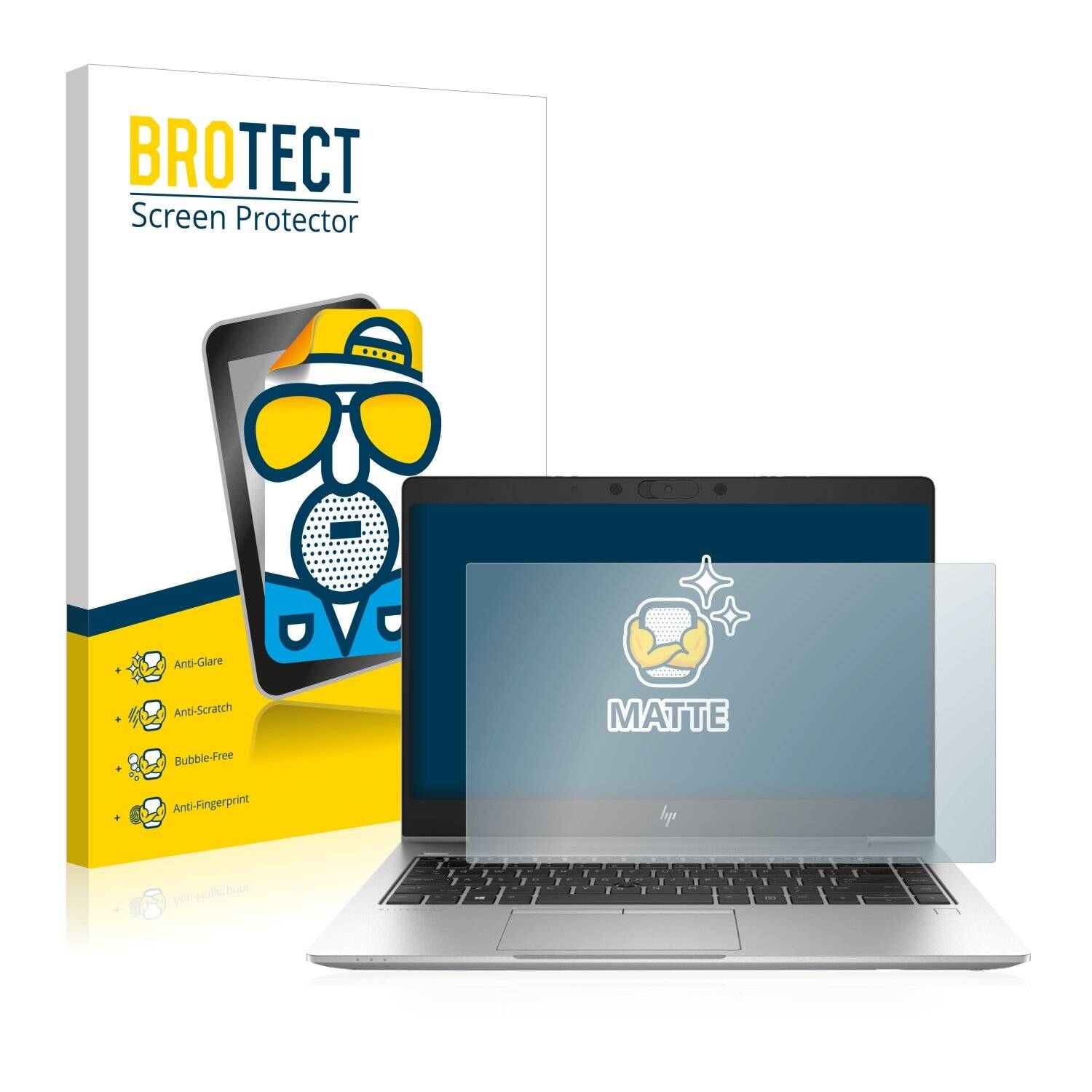 BROTECT Matte Displayschutzfolie für HP EliteBook 745 G6 - Entspiegelt,